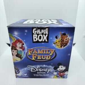 Family Feud - Disney Edition Trivia‎ Box Card Game 2+ Players (age 8+)  READ